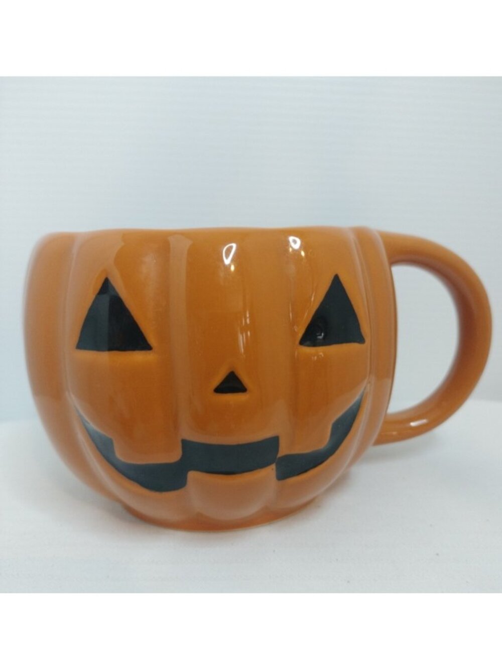 Happy Halloween Jack O Lantern Pumpkin Mug 19oz Ceramic Coffee Cup
